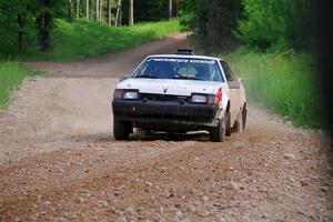 Eric Anderson / Taylor Haelterman Toyota Celica GTS on SS4, Hollow Woodtick.
