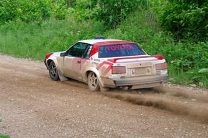 Eric Anderson / Taylor Haelterman Toyota Celica GTS on SS4, Hollow Woodtick.