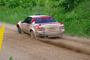 Eric Anderson / Taylor Haelterman Toyota Celica GTS on SS4, Hollow Woodtick.