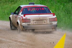 Eric Anderson / Taylor Haelterman Toyota Celica GTS on SS4, Hollow Woodtick.
