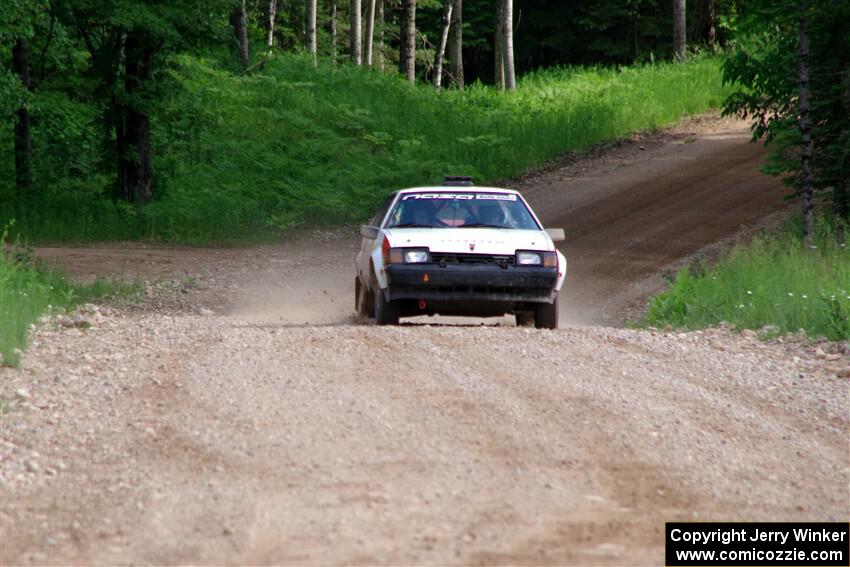 Eric Anderson / Taylor Haelterman Toyota Celica GTS on SS4, Hollow Woodtick.