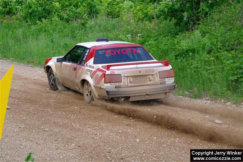 Eric Anderson / Taylor Haelterman Toyota Celica GTS on SS4, Hollow Woodtick.