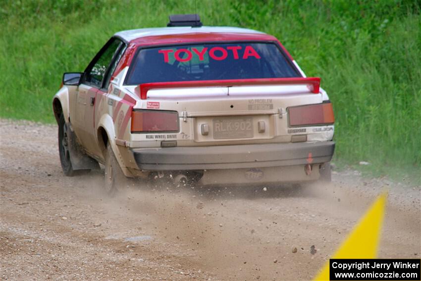 Eric Anderson / Taylor Haelterman Toyota Celica GTS on SS4, Hollow Woodtick.