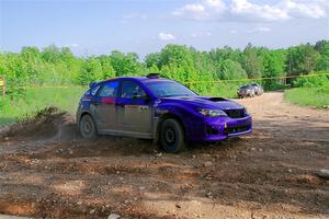 Silas Himes / Rubin Hatfield Subaru WRX STi on SS5, Chainsaw Junksin.