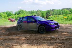Silas Himes / Rubin Hatfield Subaru WRX STi on SS5, Chainsaw Junksin.