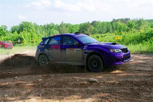 Silas Himes / Rubin Hatfield Subaru WRX STi on SS5, Chainsaw Junksin.