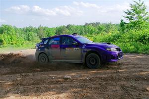 Silas Himes / Rubin Hatfield Subaru WRX STi on SS5, Chainsaw Junksin.