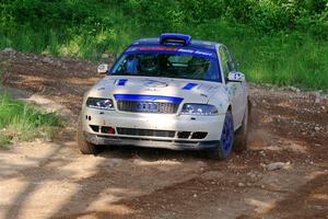 Tim Michel / Alex Ferencz Audi A4 Quattro on SS5, Chainsaw Junksin.