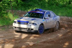 Tim Michel / Alex Ferencz Audi A4 Quattro on SS5, Chainsaw Junksin.