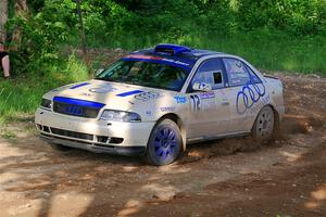 Tim Michel / Alex Ferencz Audi A4 Quattro on SS5, Chainsaw Junksin.