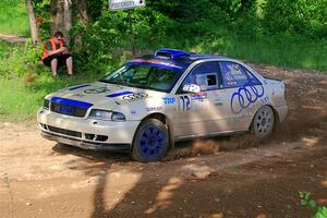 Tim Michel / Alex Ferencz Audi A4 Quattro on SS5, Chainsaw Junksin.