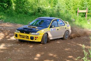 Steve Gingras / Joe Boburka Subaru Impreza on SS5, Chainsaw Junksin.