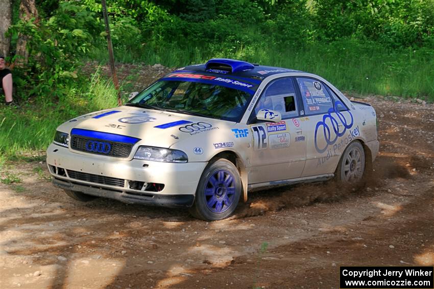 Tim Michel / Alex Ferencz Audi A4 Quattro on SS5, Chainsaw Junksin.