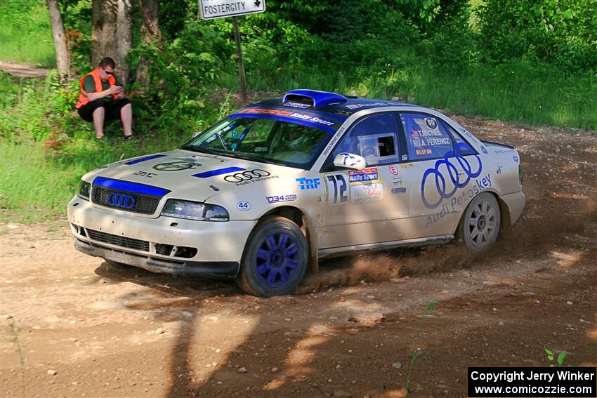 Tim Michel / Alex Ferencz Audi A4 Quattro on SS5, Chainsaw Junksin.