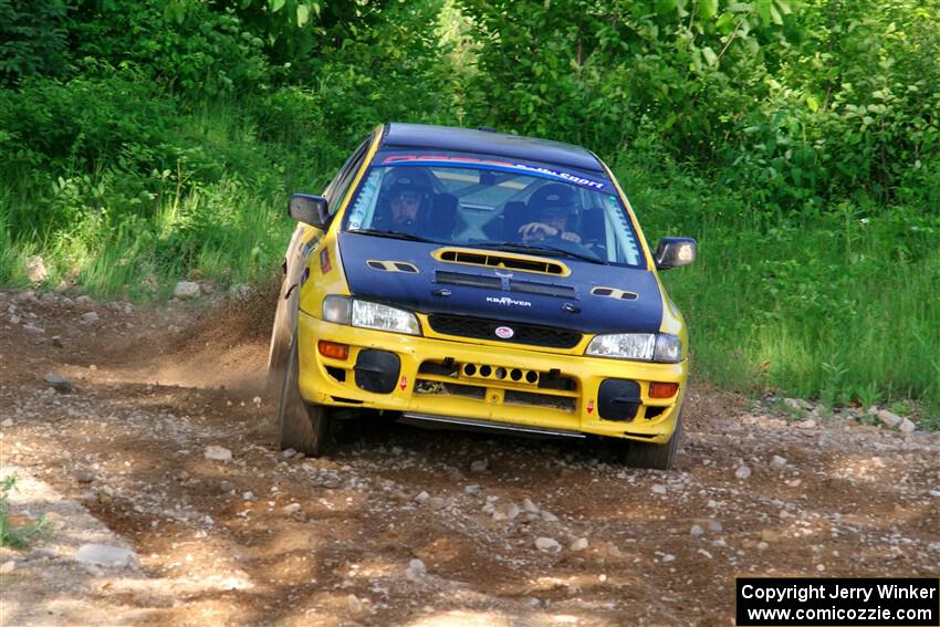 Steve Gingras / Joe Boburka Subaru Impreza on SS5, Chainsaw Junksin.