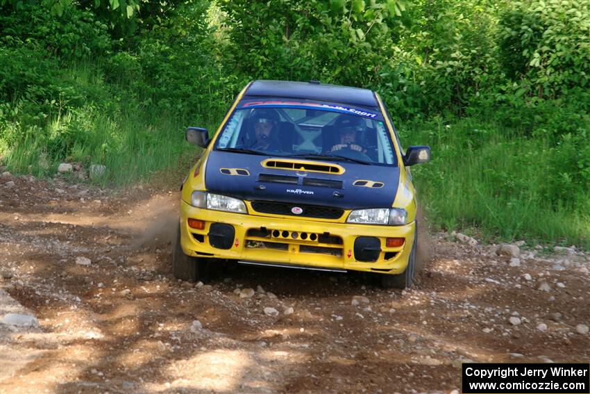 Steve Gingras / Joe Boburka Subaru Impreza on SS5, Chainsaw Junksin.