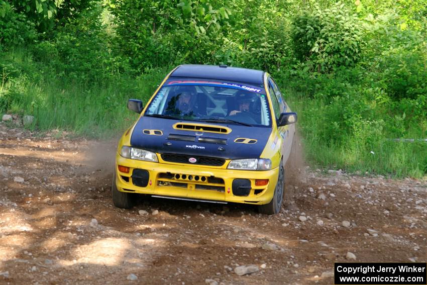 Steve Gingras / Joe Boburka Subaru Impreza on SS5, Chainsaw Junksin.
