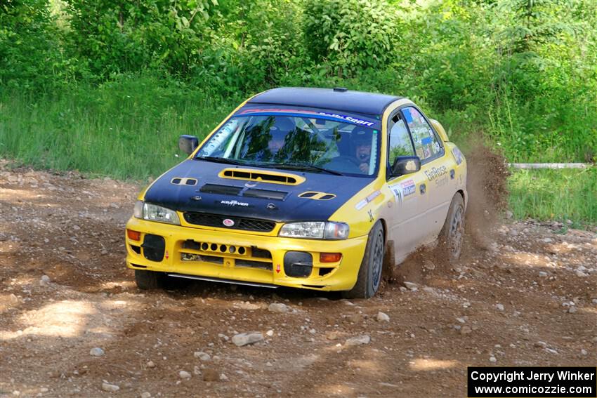 Steve Gingras / Joe Boburka Subaru Impreza on SS5, Chainsaw Junksin.