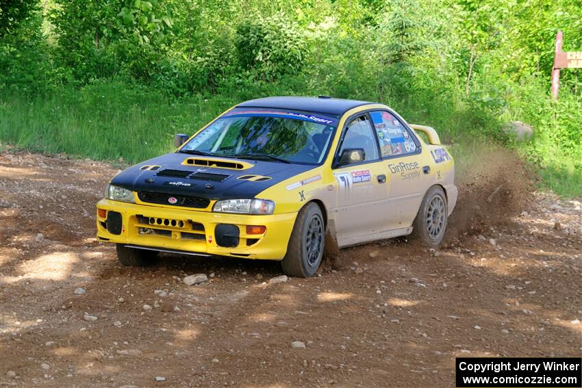 Steve Gingras / Joe Boburka Subaru Impreza on SS5, Chainsaw Junksin.