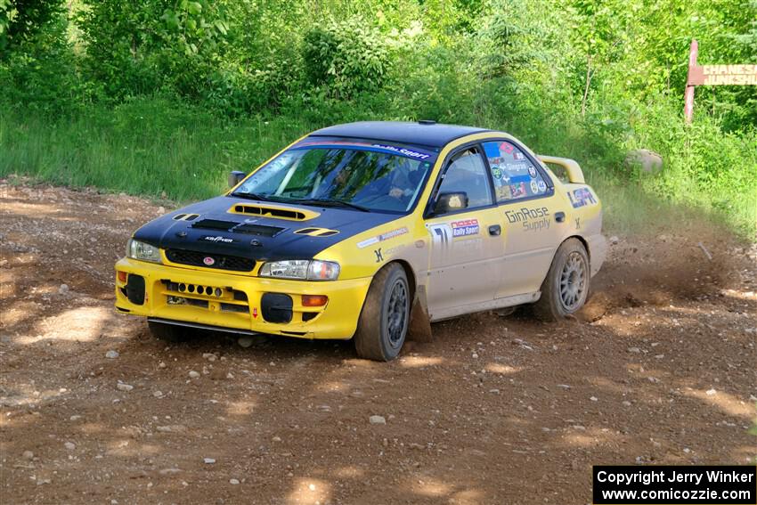 Steve Gingras / Joe Boburka Subaru Impreza on SS5, Chainsaw Junksin.