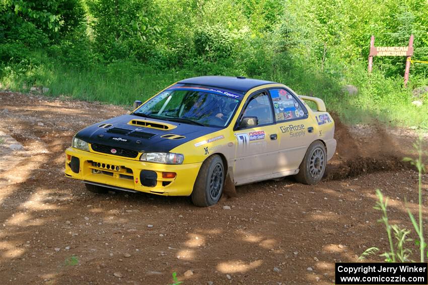 Steve Gingras / Joe Boburka Subaru Impreza on SS5, Chainsaw Junksin.