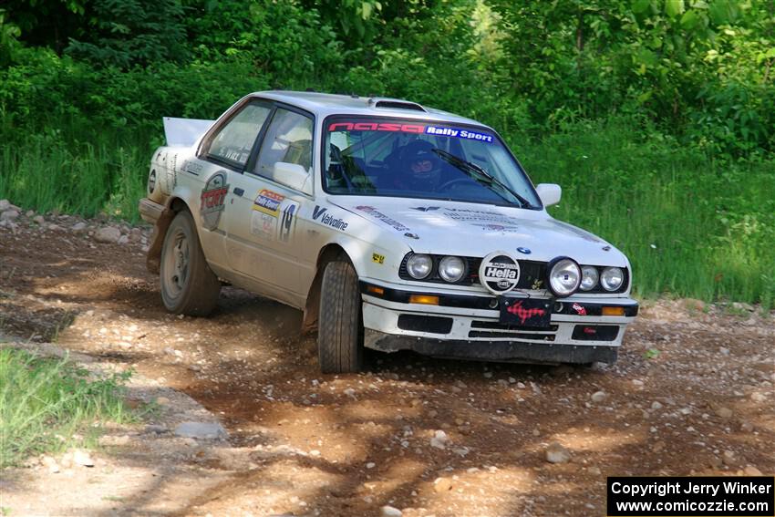 Shanti Witt / Keegan Helwig BMW 325is on SS5, Chainsaw Junksin.