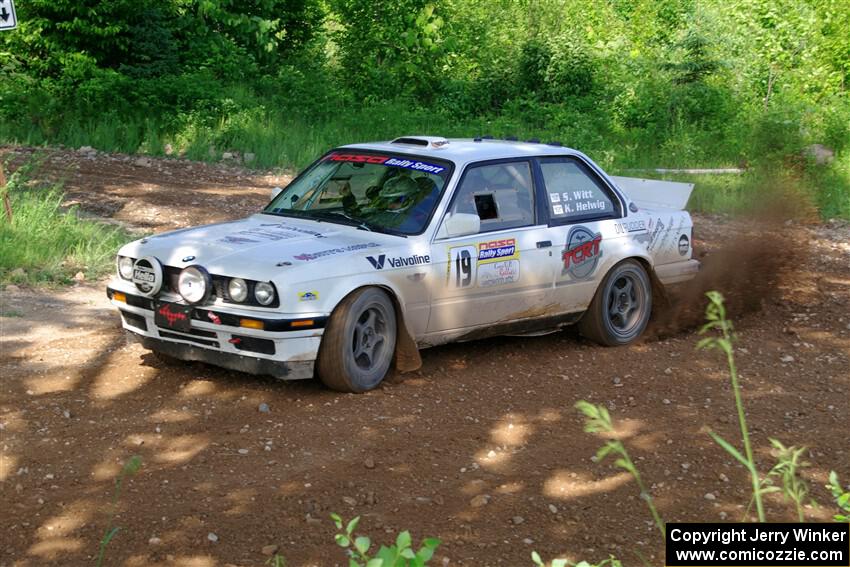Shanti Witt / Keegan Helwig BMW 325is on SS5, Chainsaw Junksin.