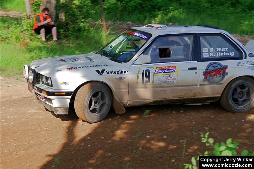 Shanti Witt / Keegan Helwig BMW 325is on SS5, Chainsaw Junksin.