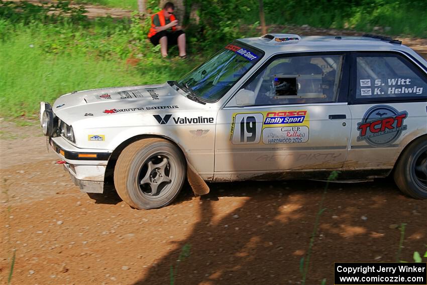 Shanti Witt / Keegan Helwig BMW 325is on SS5, Chainsaw Junksin.