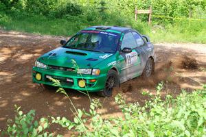 Jordan Locher / Cray Dumeah Subaru Impreza 2.5RS on SS5, Chainsaw Junksin.