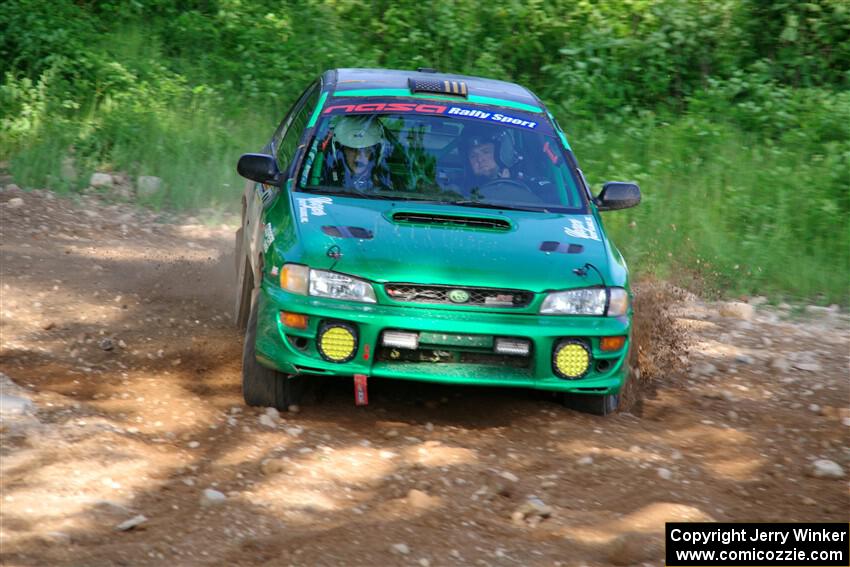 Jordan Locher / Cray Dumeah Subaru Impreza 2.5RS on SS5, Chainsaw Junksin.
