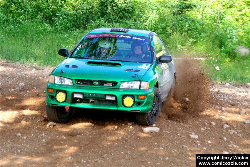 Jordan Locher / Cray Dumeah Subaru Impreza 2.5RS on SS5, Chainsaw Junksin.