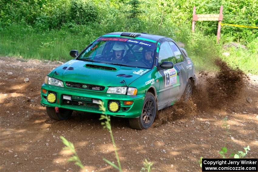 Jordan Locher / Cray Dumeah Subaru Impreza 2.5RS on SS5, Chainsaw Junksin.