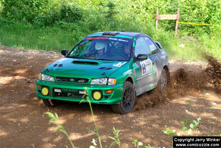 Jordan Locher / Cray Dumeah Subaru Impreza 2.5RS on SS5, Chainsaw Junksin.
