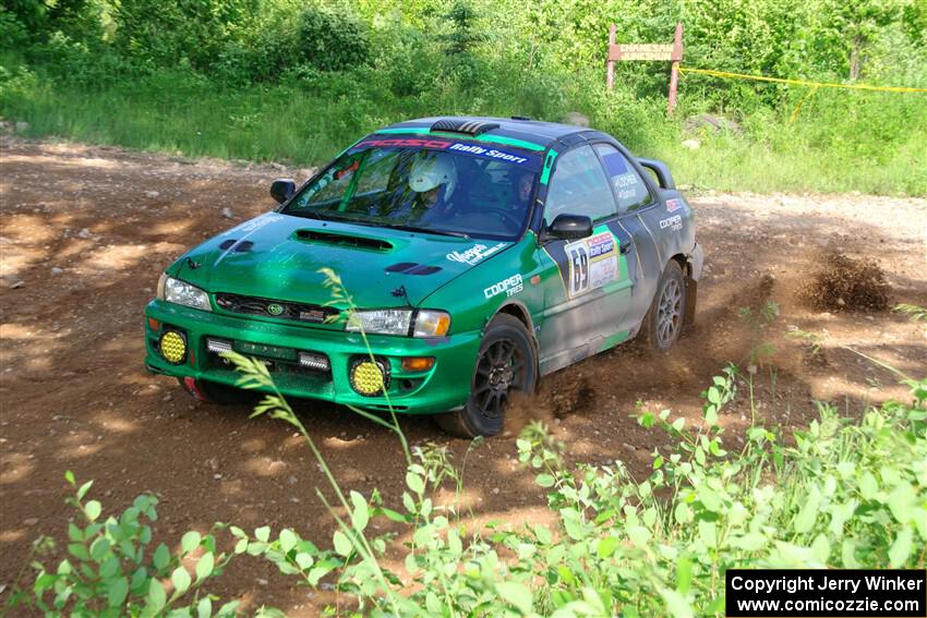 Jordan Locher / Cray Dumeah Subaru Impreza 2.5RS on SS5, Chainsaw Junksin.