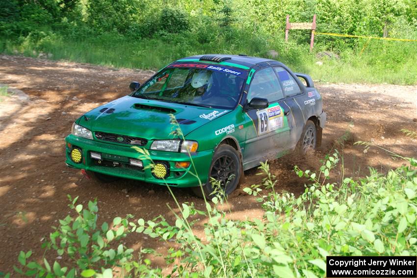 Jordan Locher / Cray Dumeah Subaru Impreza 2.5RS on SS5, Chainsaw Junksin.