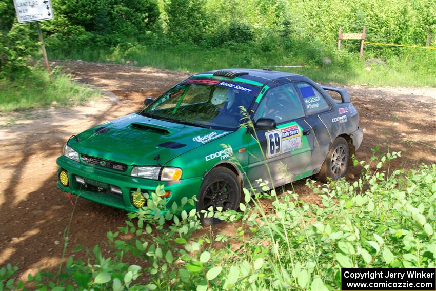 Jordan Locher / Cray Dumeah Subaru Impreza 2.5RS on SS5, Chainsaw Junksin.