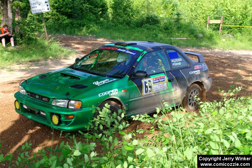 Jordan Locher / Cray Dumeah Subaru Impreza 2.5RS on SS5, Chainsaw Junksin.