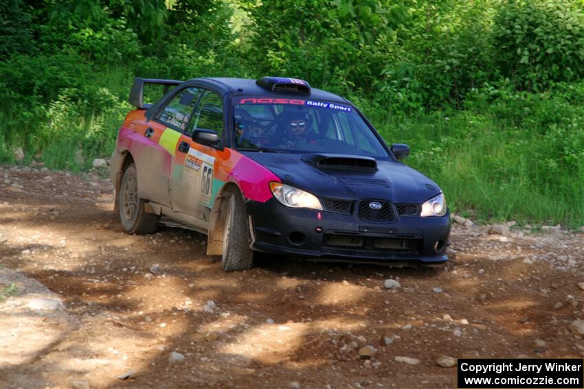 Colin Gleason / Ian Nelson Subaru Impreza 2.5RS on SS5, Chainsaw Junksin.
