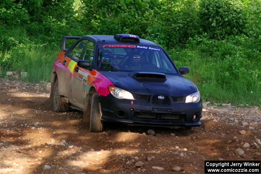 Colin Gleason / Ian Nelson Subaru Impreza 2.5RS on SS5, Chainsaw Junksin.