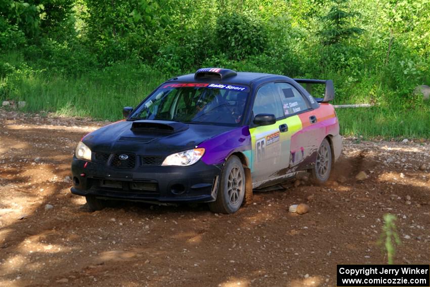 Colin Gleason / Ian Nelson Subaru Impreza 2.5RS on SS5, Chainsaw Junksin.
