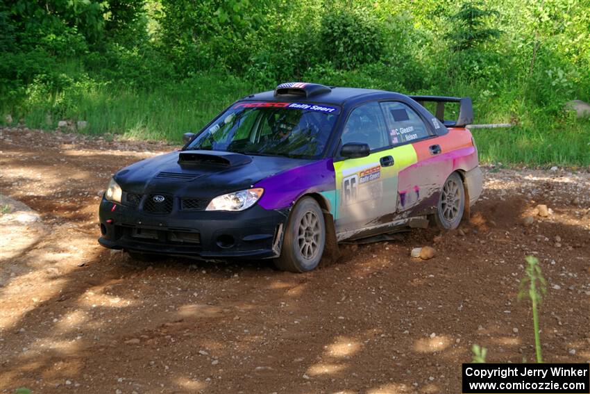 Colin Gleason / Ian Nelson Subaru Impreza 2.5RS on SS5, Chainsaw Junksin.