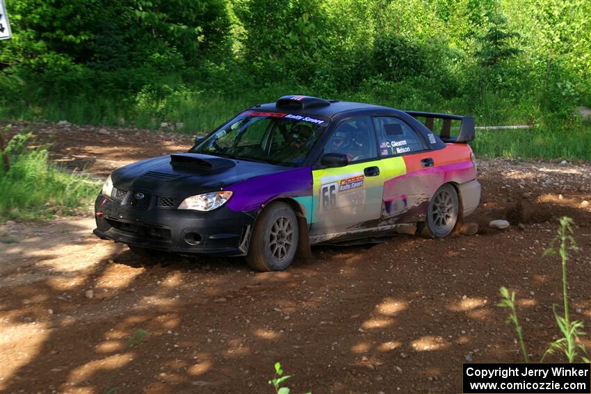 Colin Gleason / Ian Nelson Subaru Impreza 2.5RS on SS5, Chainsaw Junksin.