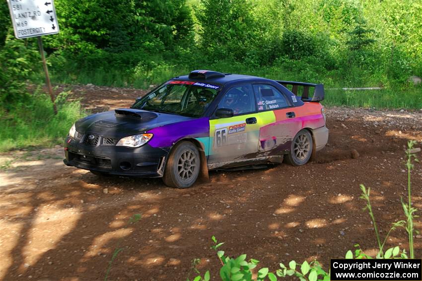 Colin Gleason / Ian Nelson Subaru Impreza 2.5RS on SS5, Chainsaw Junksin.