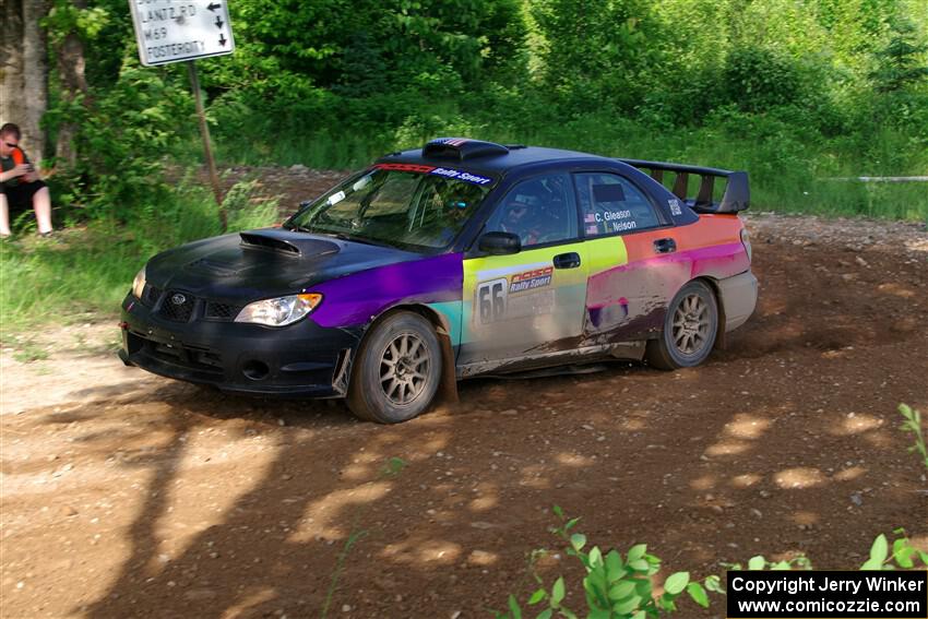 Colin Gleason / Ian Nelson Subaru Impreza 2.5RS on SS5, Chainsaw Junksin.