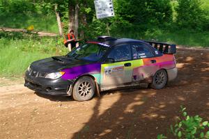 Colin Gleason / Ian Nelson Subaru Impreza 2.5RS on SS5, Chainsaw Junksin.
