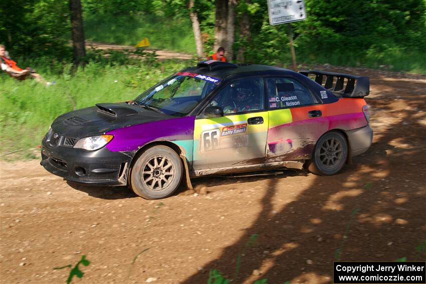 Colin Gleason / Ian Nelson Subaru Impreza 2.5RS on SS5, Chainsaw Junksin.