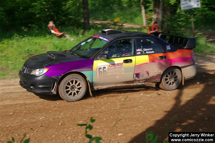 Colin Gleason / Ian Nelson Subaru Impreza 2.5RS on SS5, Chainsaw Junksin.