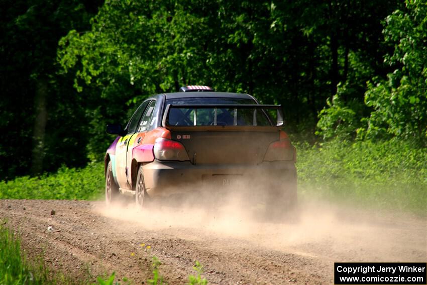Colin Gleason / Ian Nelson Subaru Impreza 2.5RS on SS5, Chainsaw Junksin.