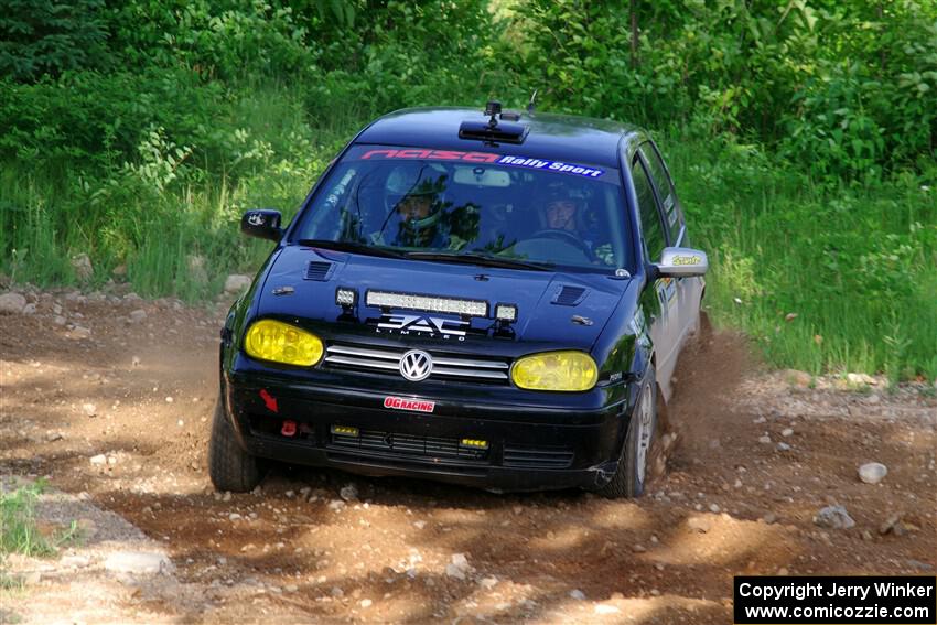 Chase Blakely / Mike Callaway VW GTI on SS5, Chainsaw Junksin.